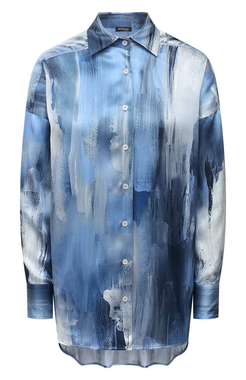 Шелковая рубашка KITON, арт. D51402K09T47, фото 1