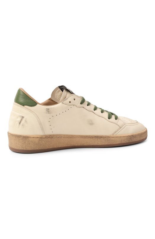 Кожаные кеды Ball Star Golden Goose Deluxe Brand GMF00117.F007497 Белый  GMF00117.F007497 Фото 5
