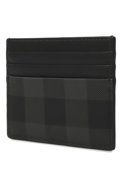Футляр для кредитных карт BURBERRY темно-серого цвета по цене 29250 руб., арт. 8112259, фото 2 Футляр для кредитных карт BURBERRY, арт. 8112259, фото 2