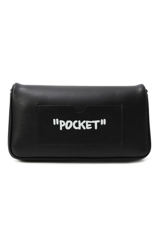 Сумка Jitney 0.7 Off-White 0WNN18BC99LEA001 Чёрный  0WNN18BC99LEA001 Фото 6