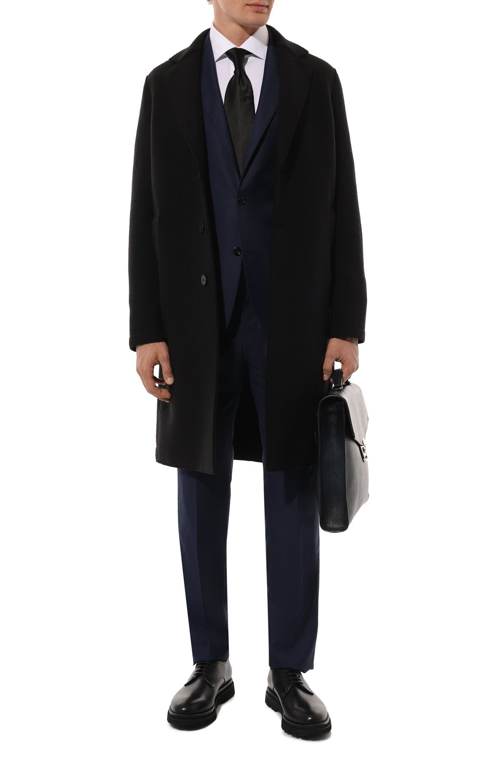 Шерстяное пальто HARRIS WHARF LONDON, арт. C9123MLC, фото 2