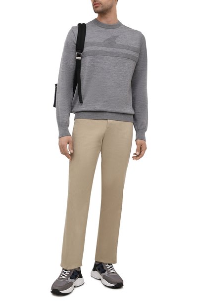 Комбинированные кроссовки HOGAN, арт. HXM5450DN91QE7, фото 2