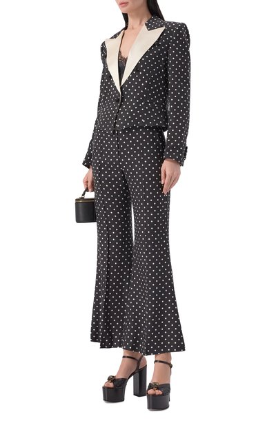 Женские брюки из вискозы VALENTINO, арт. 8B3RB6Z1/98S