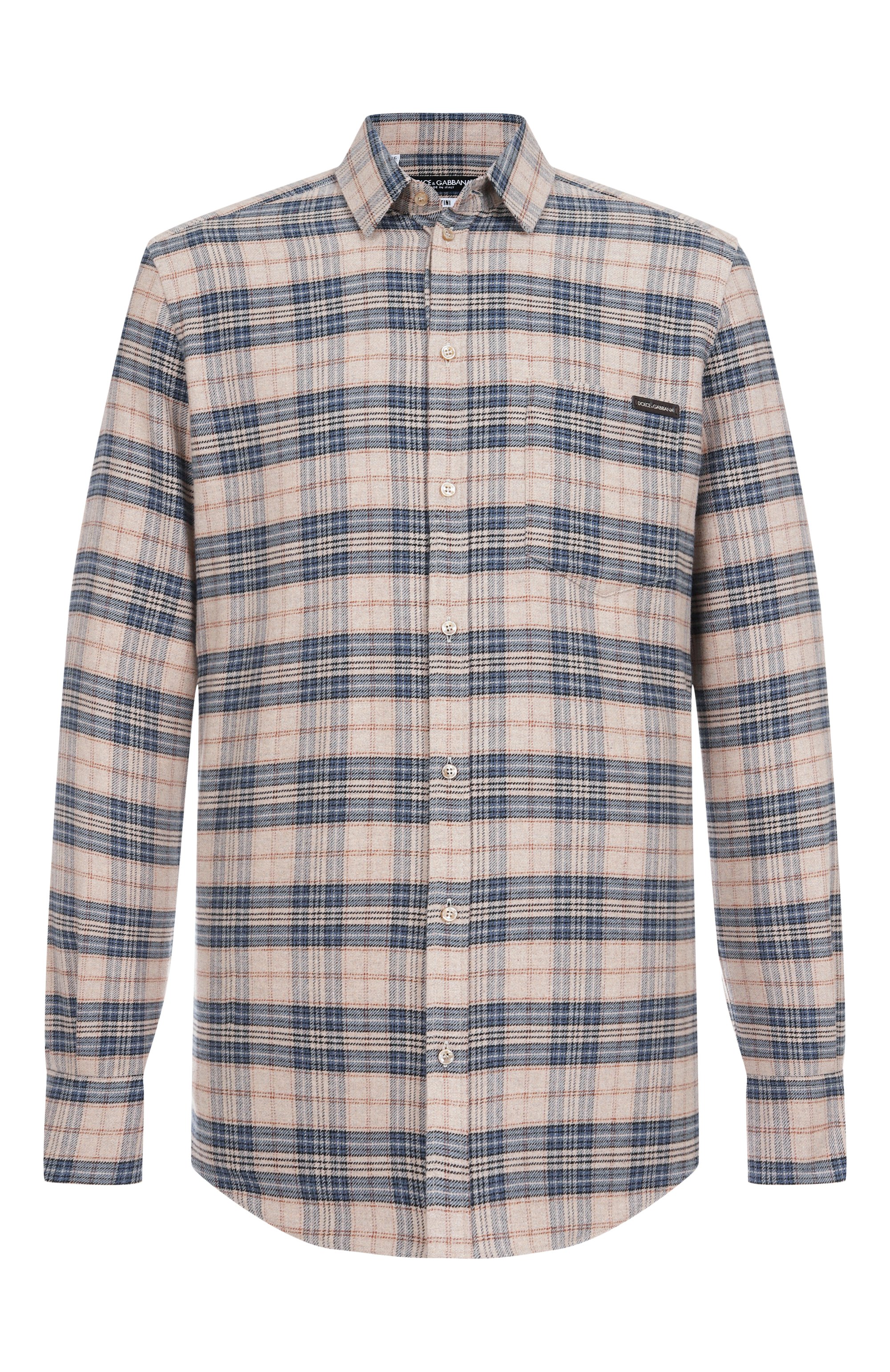 Хлопковая рубашка DOLCE & GABBANA, арт. G5JZ9T/FQ6M6, фото 1