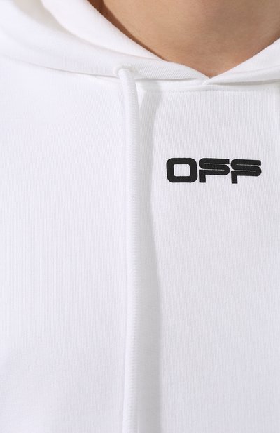 Хлопковое худи OFF-WHITE, арт. 0MBB037S20E300050188, фото 5