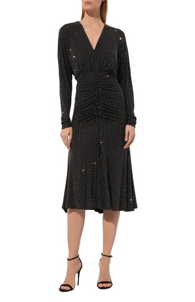 Платье с отделкой стразами PINKO, арт. 104455/A288, фото 3