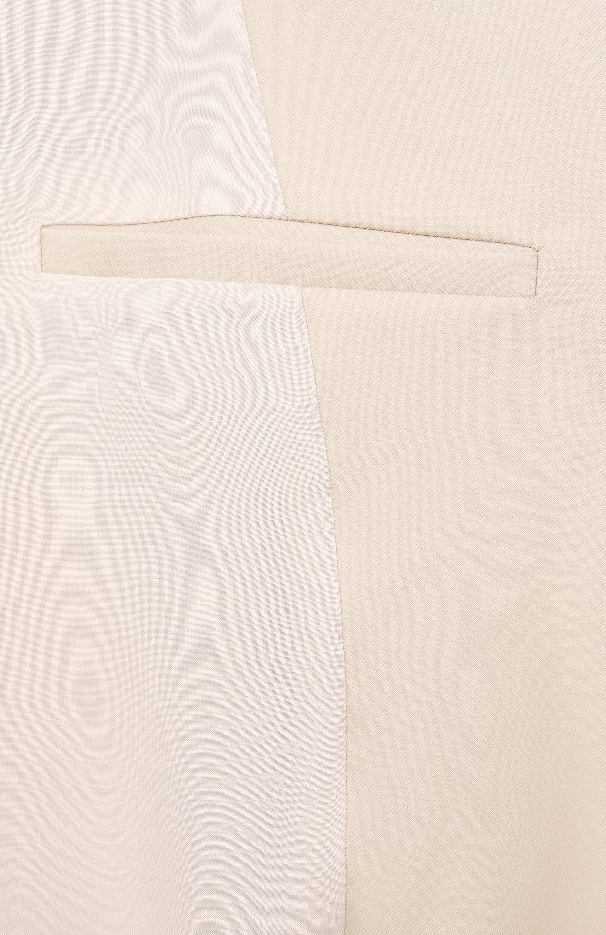 Шерстяной жакет LOULOU DE SAISON светло-бежевого цвета по цене 61550 руб., арт. ARL0, фото 7 Шерстяной жакет LOULOU DE SAISON, арт. ARL0, фото 7