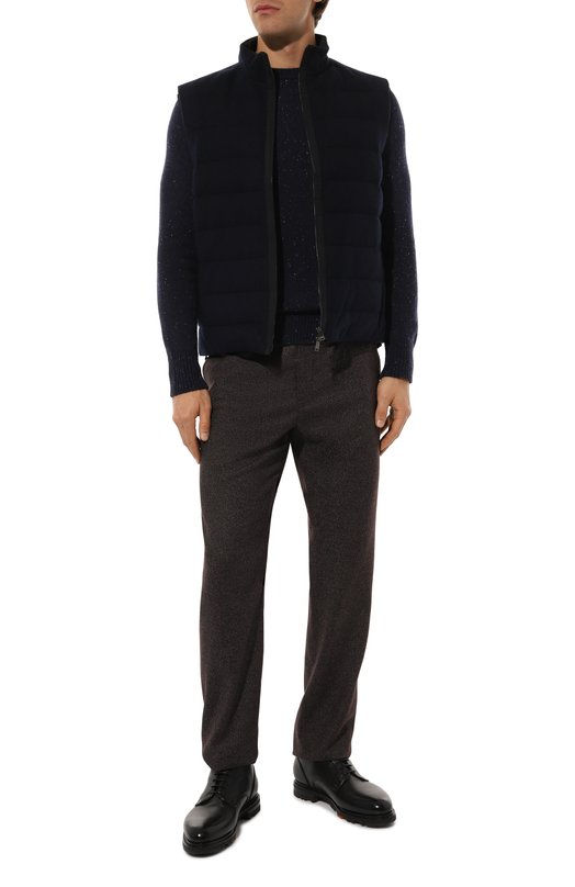 Пуховый жилет Zegna E105/UET48A8 Синий  E105/UET48A8 Фото 2