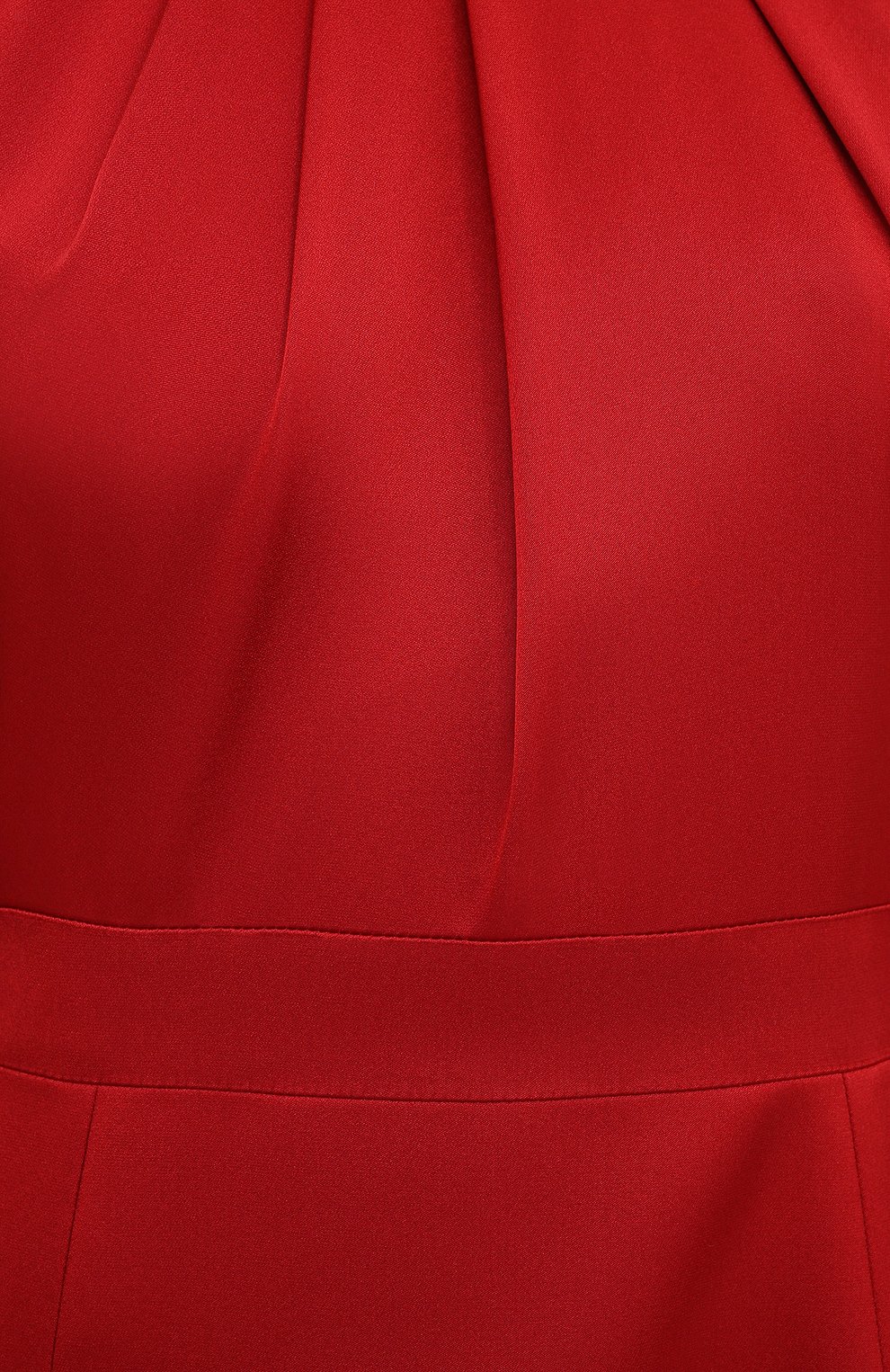 Атласное платье ALEXANDER MCQUEEN, арт. 629351/QBAAE, фото 5