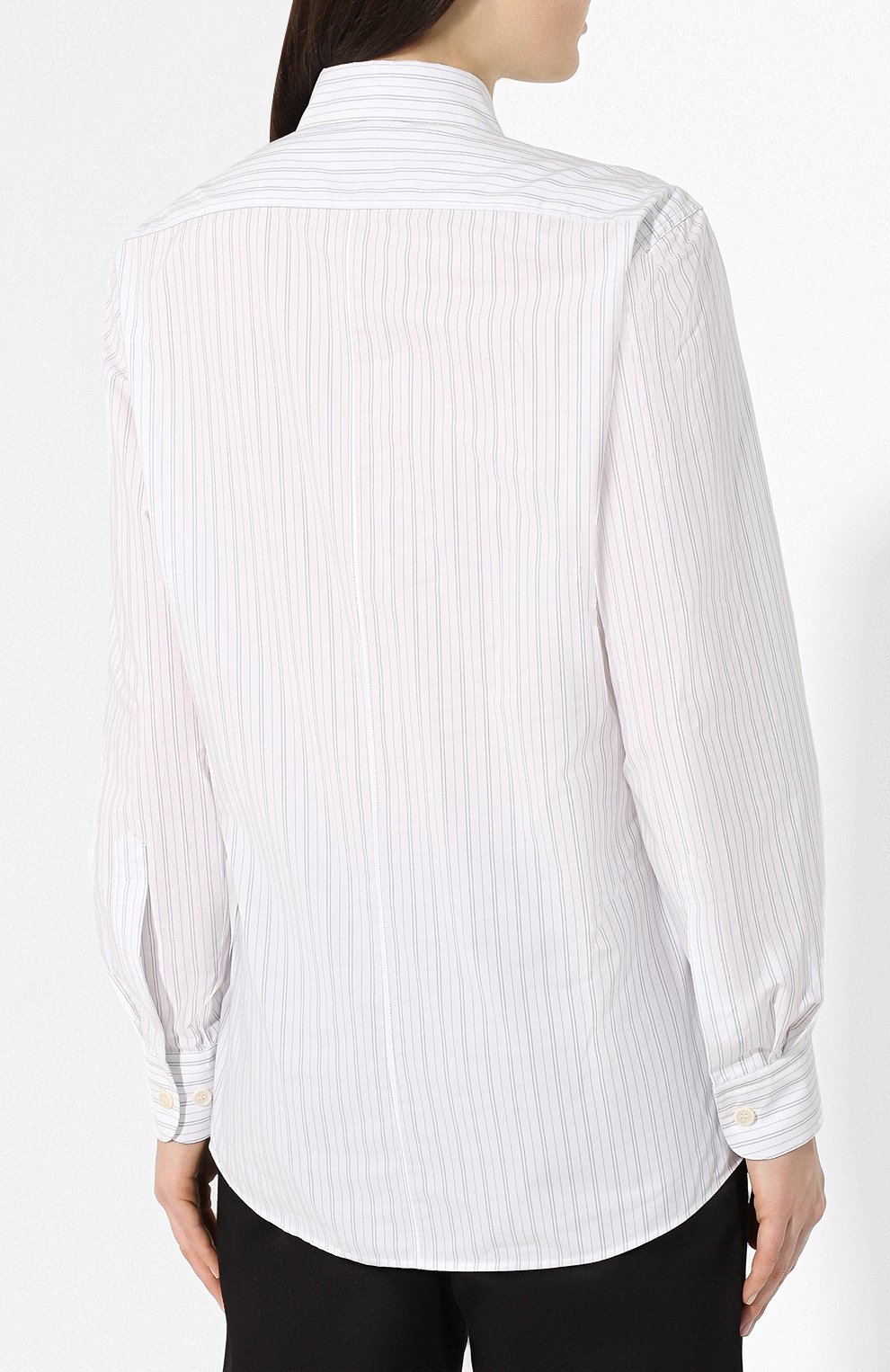 Хлопковая рубашка DRIES VAN NOTEN, арт. 191-30752-7347, фото 4