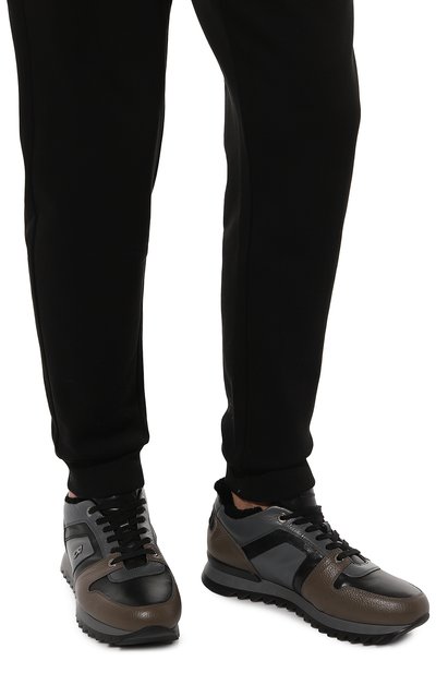 Кожаные кроссовки seattle BOGNER, арт. 12440423, фото 3