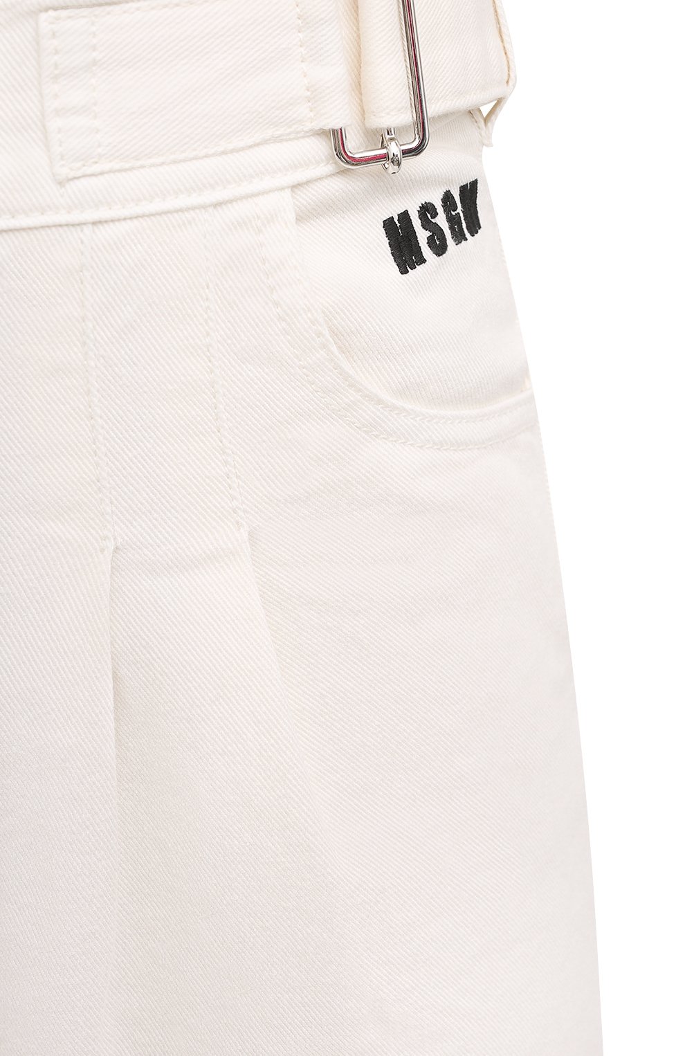 Джинсы MSGM белого цвета по цене 26900 руб., арт. 3041MDP48T 217279, фото 5 Джинсы MSGM, арт. 3041MDP48T 217279, фото 5