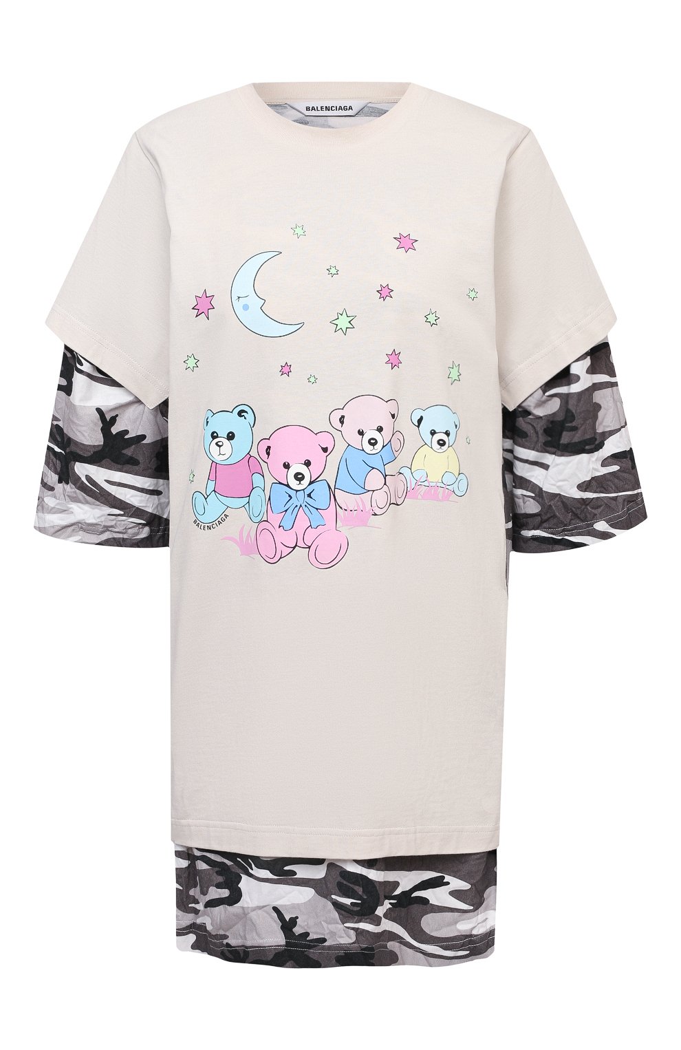 Хлопковая футболка BALENCIAGA, арт. 641584/TJVI1, фото 1