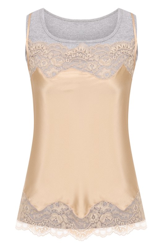 Атласный топ Daniil Antsiferov DA_1880 Бежевый DA_1880