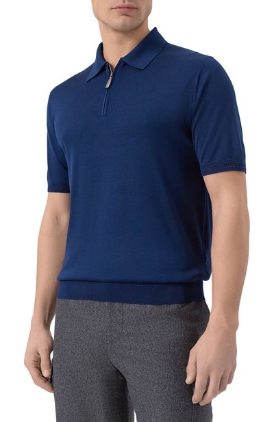 Шелковое поло STEFANO RICCI, арт. K616215P31/F26101, фото 3