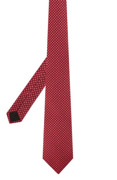 Комплект из галстука и платка LANVIN красного цвета по цене 15900 руб., арт. 4250/TIE SET, фото 2 Комплект из галстука и платка LANVIN, арт. 4250/TIE SET, фото 2
