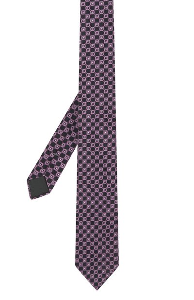 Шелковый галстук ZEGNA сиреневого цвета по цене 19650 руб., арт. Z2D83T/1UM, фото 2 Шелковый галстук ZEGNA, арт. Z2D83T/1UM, фото 2