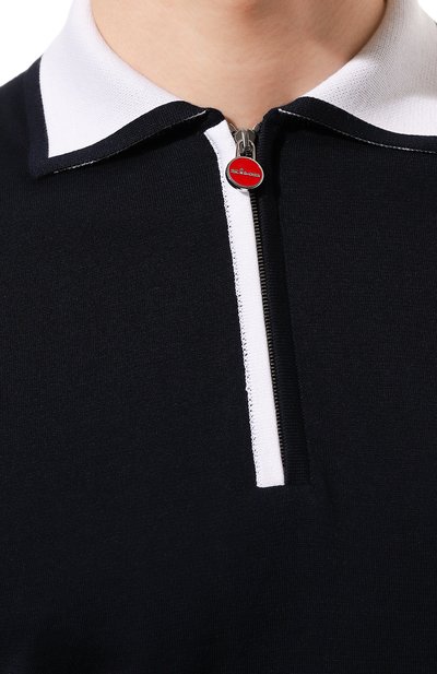 Хлопковое поло KITON, арт. UK571, фото 5