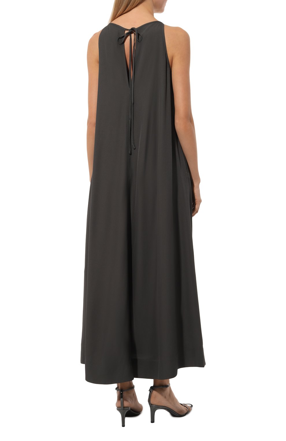 Платье из вискозы TOTEME, арт. 243-WRD0122-FB0020, фото 4