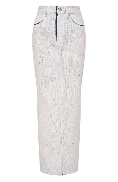 Женская джинсовая юбка MM6, арт. S62MI0027/M30028