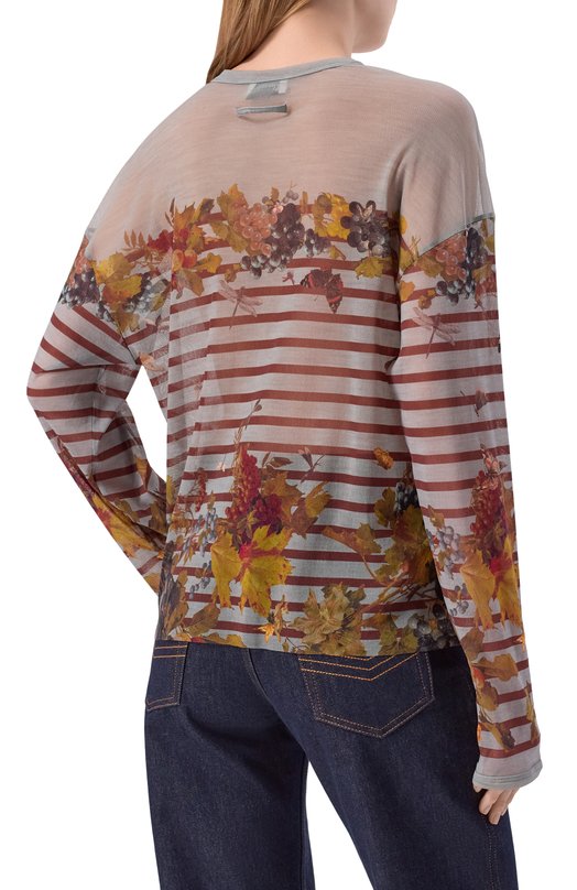 Лонгслив Jean Paul Gaultier 26/01-W-T0421/M014P Серый  26/01-W-T0421/M014P Фото 4