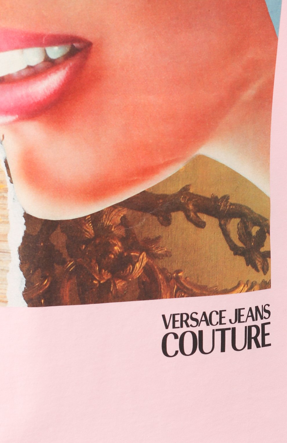 Хлопковая футболка VERSACE JEANS COUTURE, арт. B2HVA7L2-VDP630 LA FIT KITTY/30295, фото 5