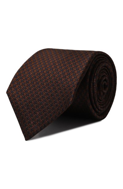 Мужской шелковый галстук KITON, арт. UCRVKPC01L5910