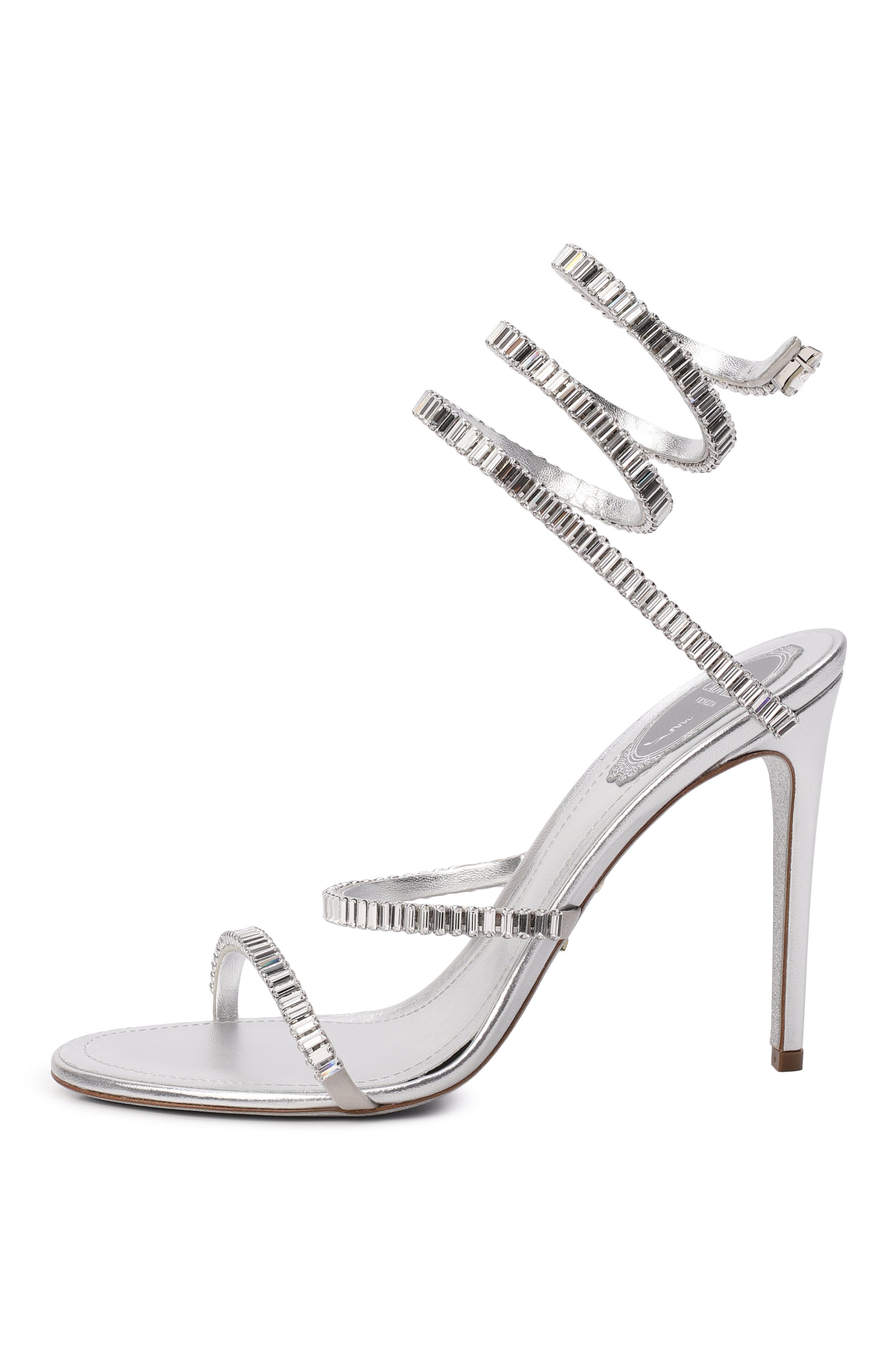 Кожаные босоножки cleo spark 105 RENE CAOVILLA, арт. C12674-105/NA01, фото 4