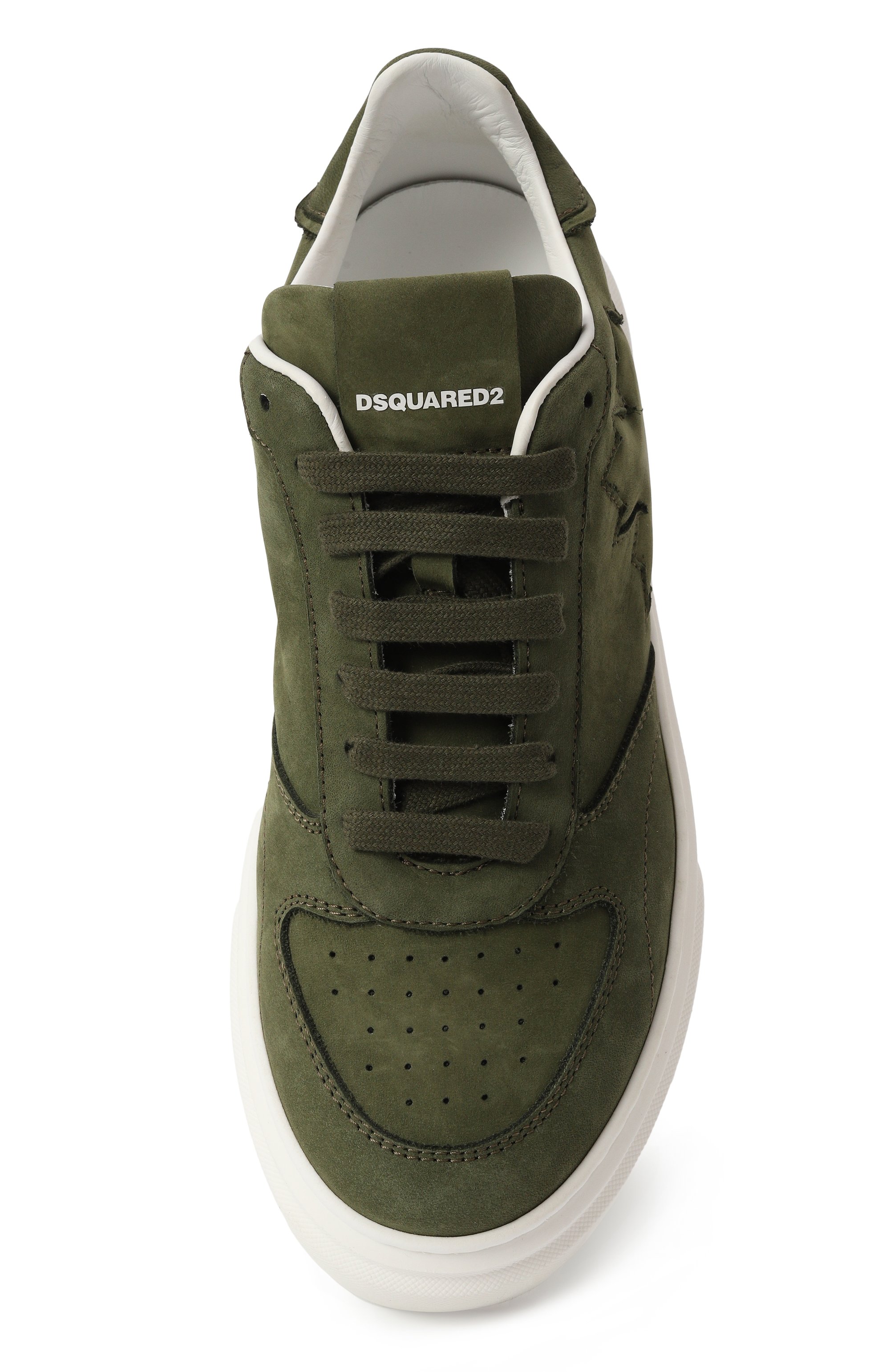 Замшевые кеды DSQUARED2, арт. 80208/VAR1/36-40, фото 4