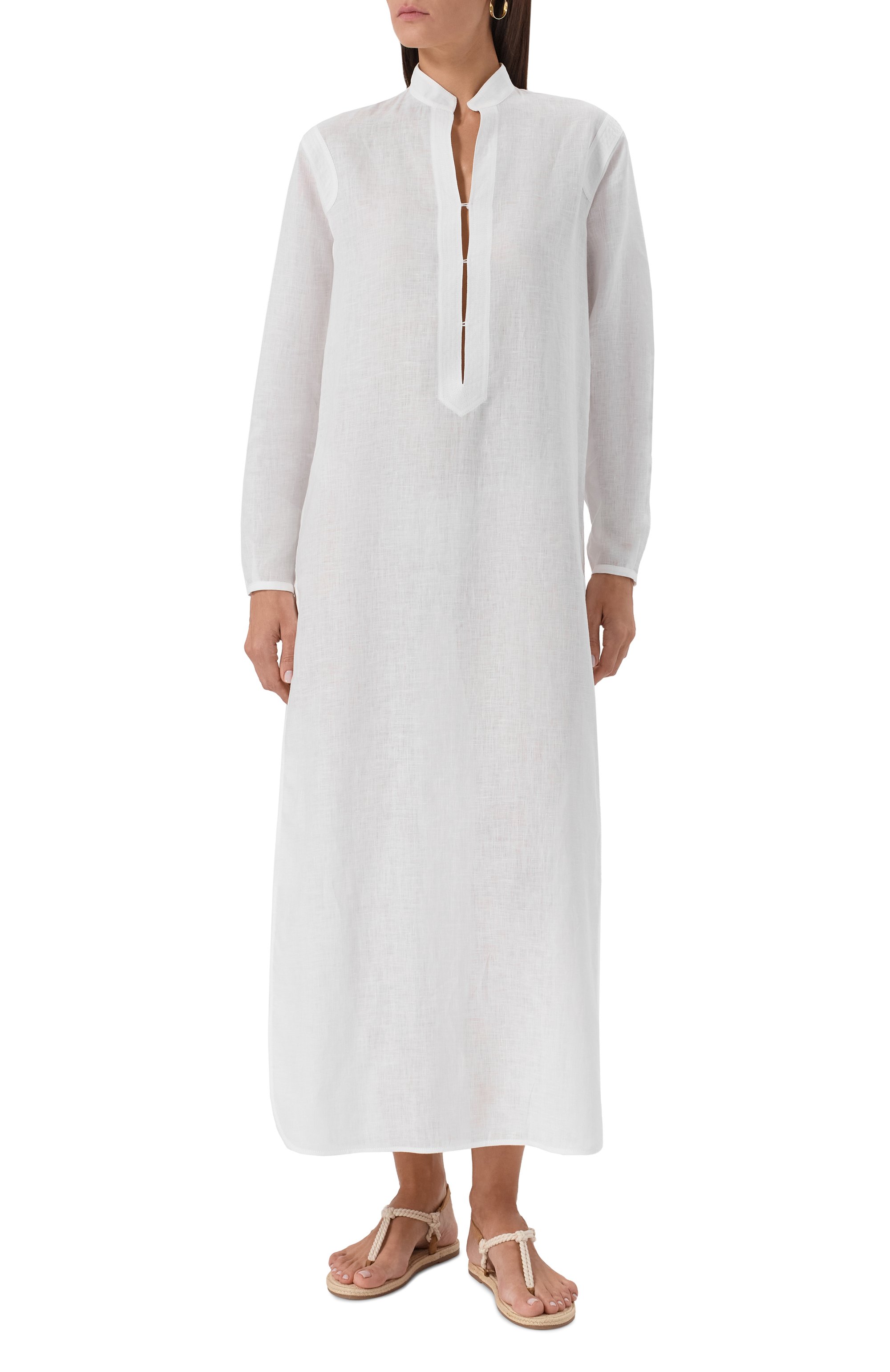 Льняная туника EDOMO, арт. B003008SS25, фото 3