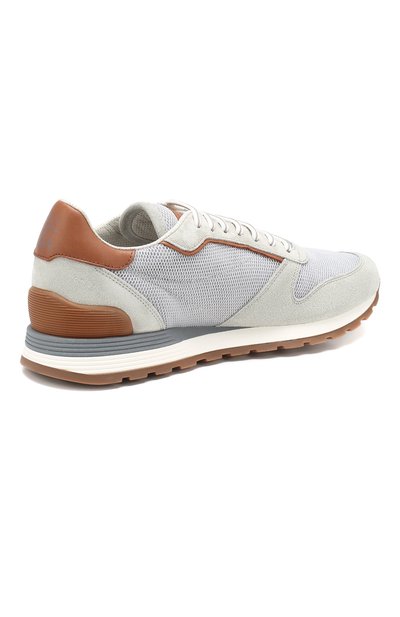 Комбинированные кроссовки BRUNELLO CUCINELLI, арт. MZUJSBA240, фото 4