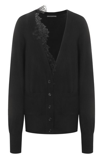 Женский кардиган из лиоцелла и шерсти ERMANNO SCERVINO, арт. D474N503APXRH