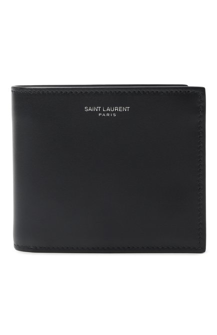 Мужской кожаное портмоне SAINT LAURENT, арт. 396303/0U90E