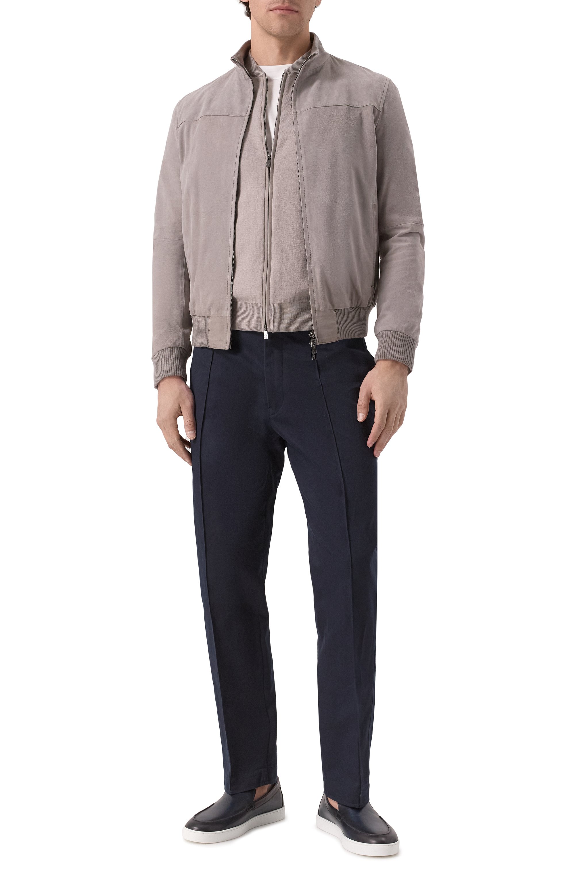 Кожаные лоферы MAGNANNI, арт. 25690/B0LTY, фото 2