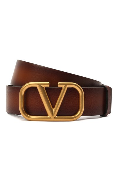 Кожаный ремень vlogo signature VALENTINO, арт. VW0T0S11/EET, фото 1