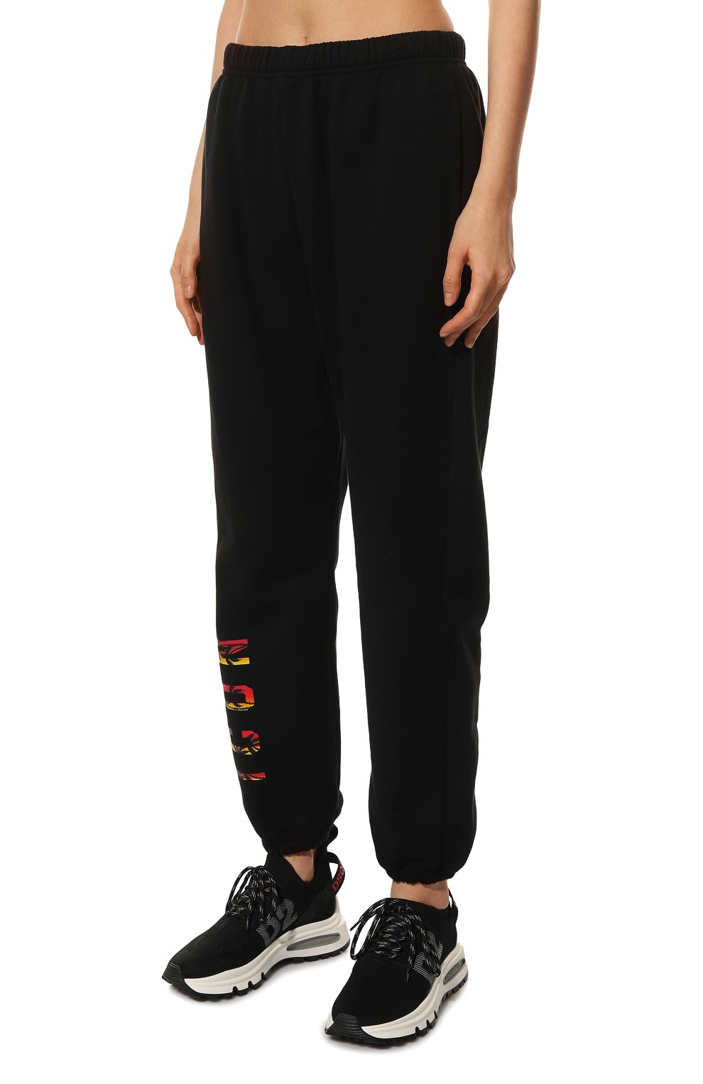Хлопковые джоггеры DSQUARED2 черного цвета по цене 44000 руб., арт. S80KA0028/S25516, фото 3 Хлопковые джоггеры DSQUARED2, арт. S80KA0028/S25516, фото 3
