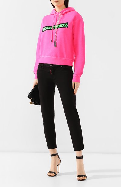 Укороченные джинсы DSQUARED2, арт. S75LB0127/S44531, фото 2