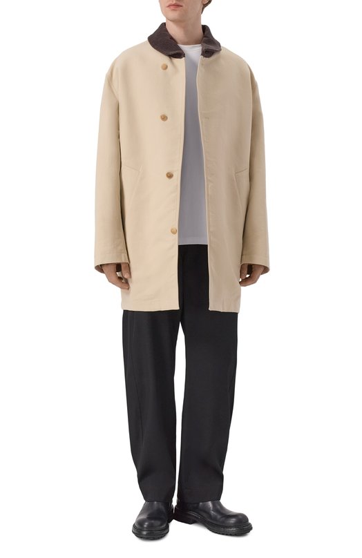 Хлопковая куртка Jacquemus 26E0UM00151/AW00321 Бежевый  26E0UM00151/AW00321 Фото 2