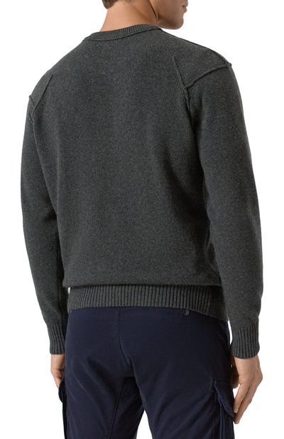 Шерстяной свитер C.P. COMPANY, арт. 19CMKN707A110149A, фото 4