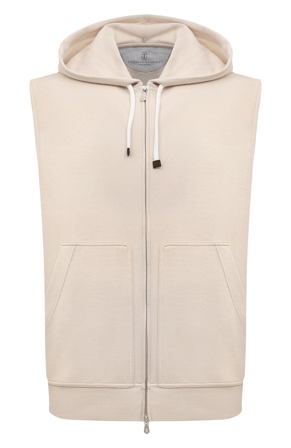 Хлопковый жилет BRUNELLO CUCINELLI, арт. M0T359079G, фото 1