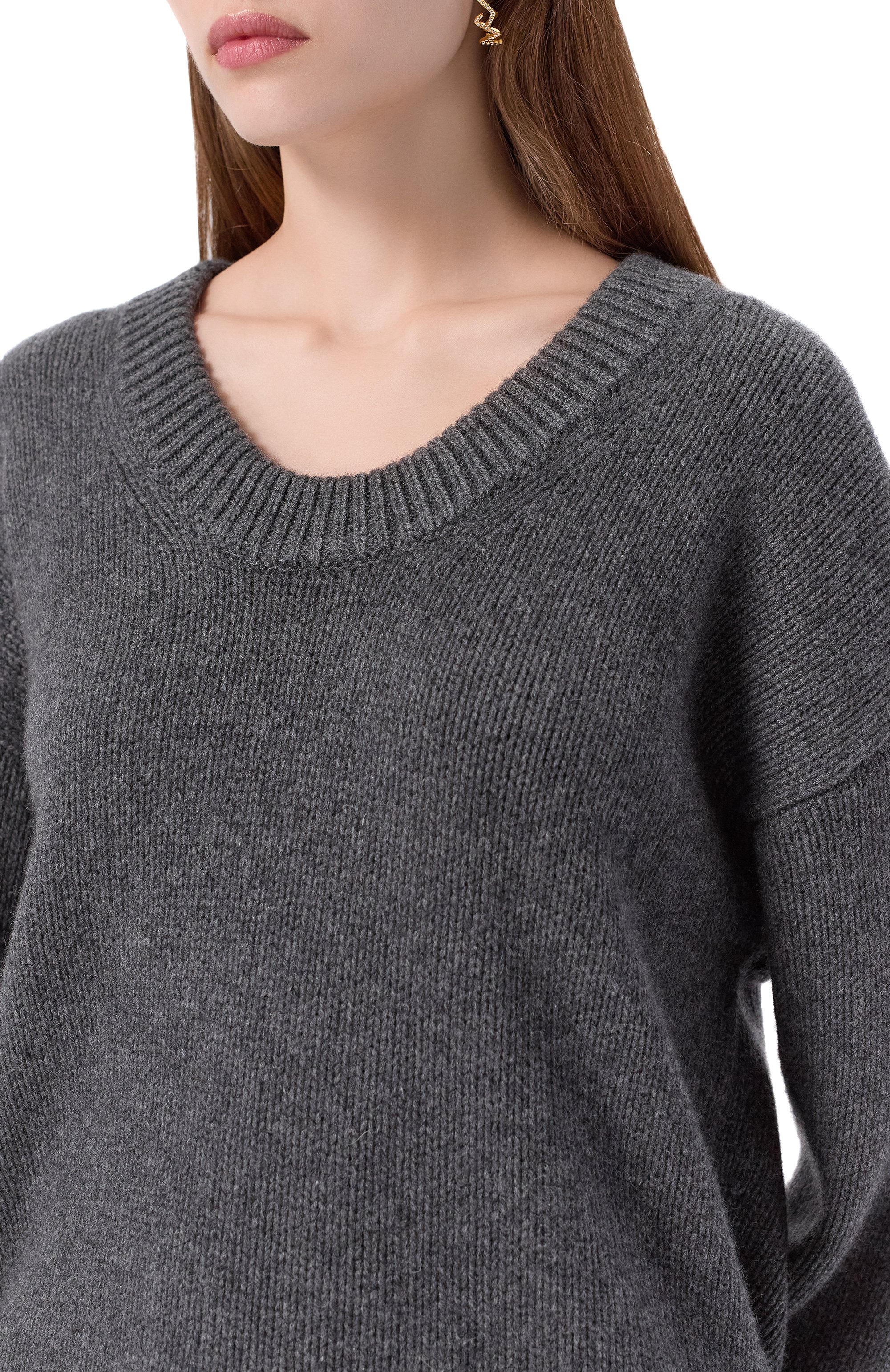 Кашемировый свитер LOULOU DE SAISON, арт. DERRY, фото 5