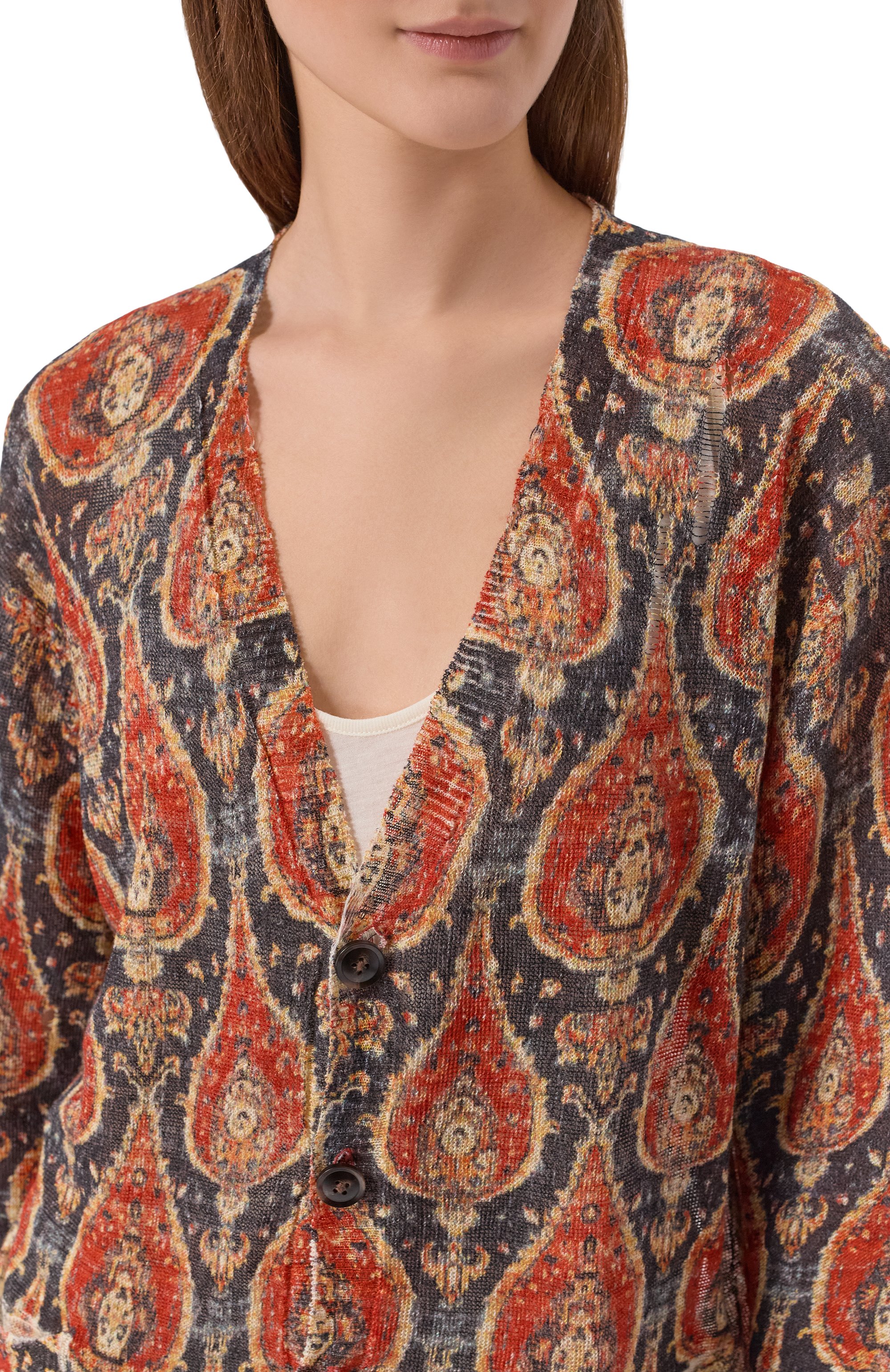 Льняной кардиган R13, арт. R13WY237-Y250A, фото 5