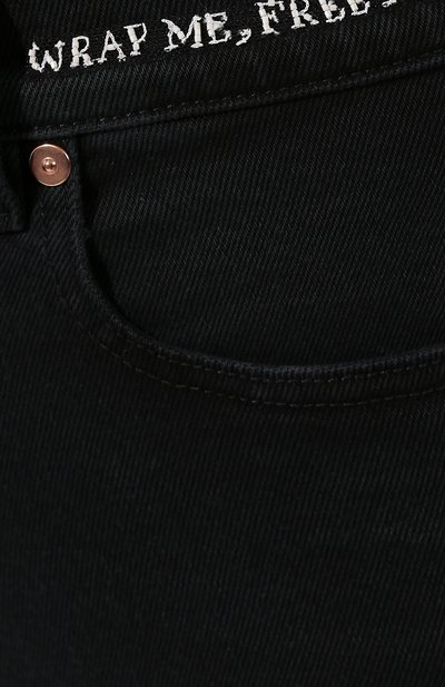 Джинсы VALENTINO черного цвета по цене 108500 руб., арт. SB0DD09D4VW, фото 5 Джинсы VALENTINO, арт. SB0DD09D4VW, фото 5