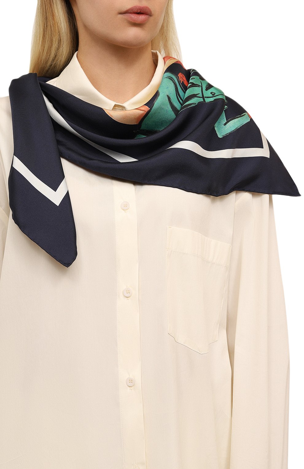 Шелковый платок BALLY, арт. WSC030/SE152, фото 2