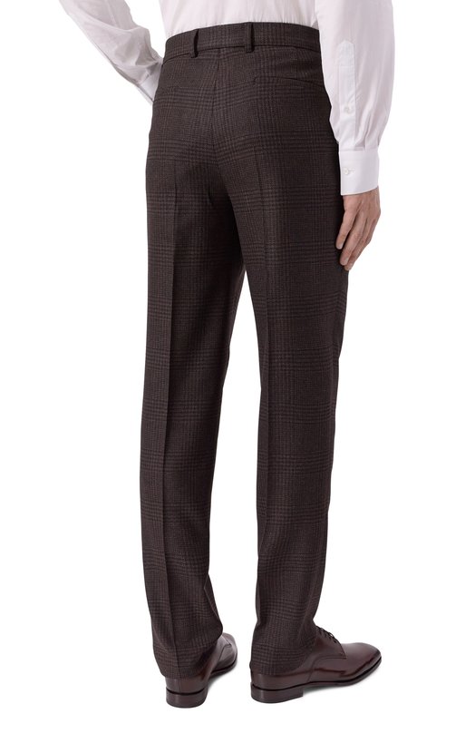 Шерстяной костюм Brunello Cucinelli MV412LDWH Коричневый  MV412LDWH Фото 5