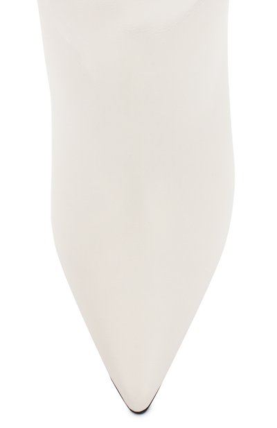 Кожаные сапоги CASADEI белого цвета по цене 127500 руб., арт. 1S001N1001FULG09999, фото 5 Кожаные сапоги CASADEI, арт. 1S001N1001FULG09999, фото 5