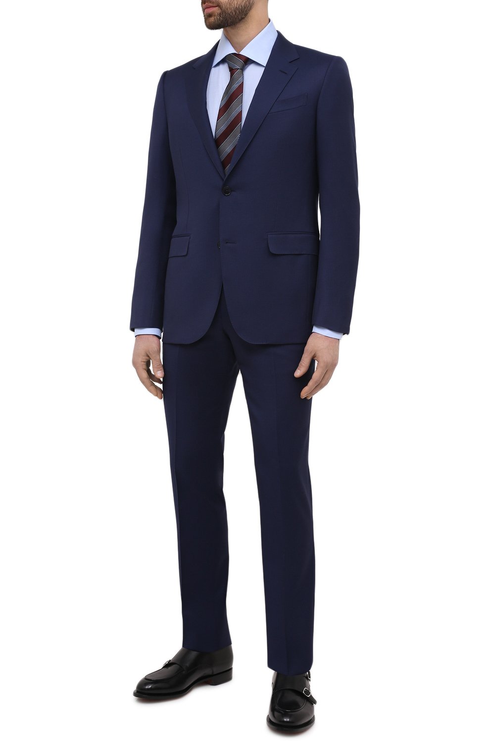 Хлопковая сорочка ZEGNA, арт. 901030/9RS0GS, фото 2