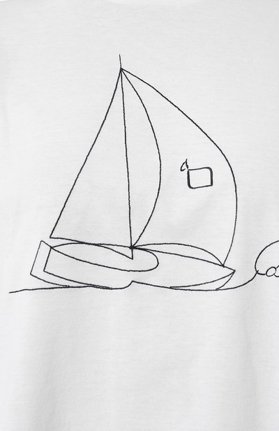 Хлопковая футболка COLOMBO, арт. TS00386/RIC, фото 5