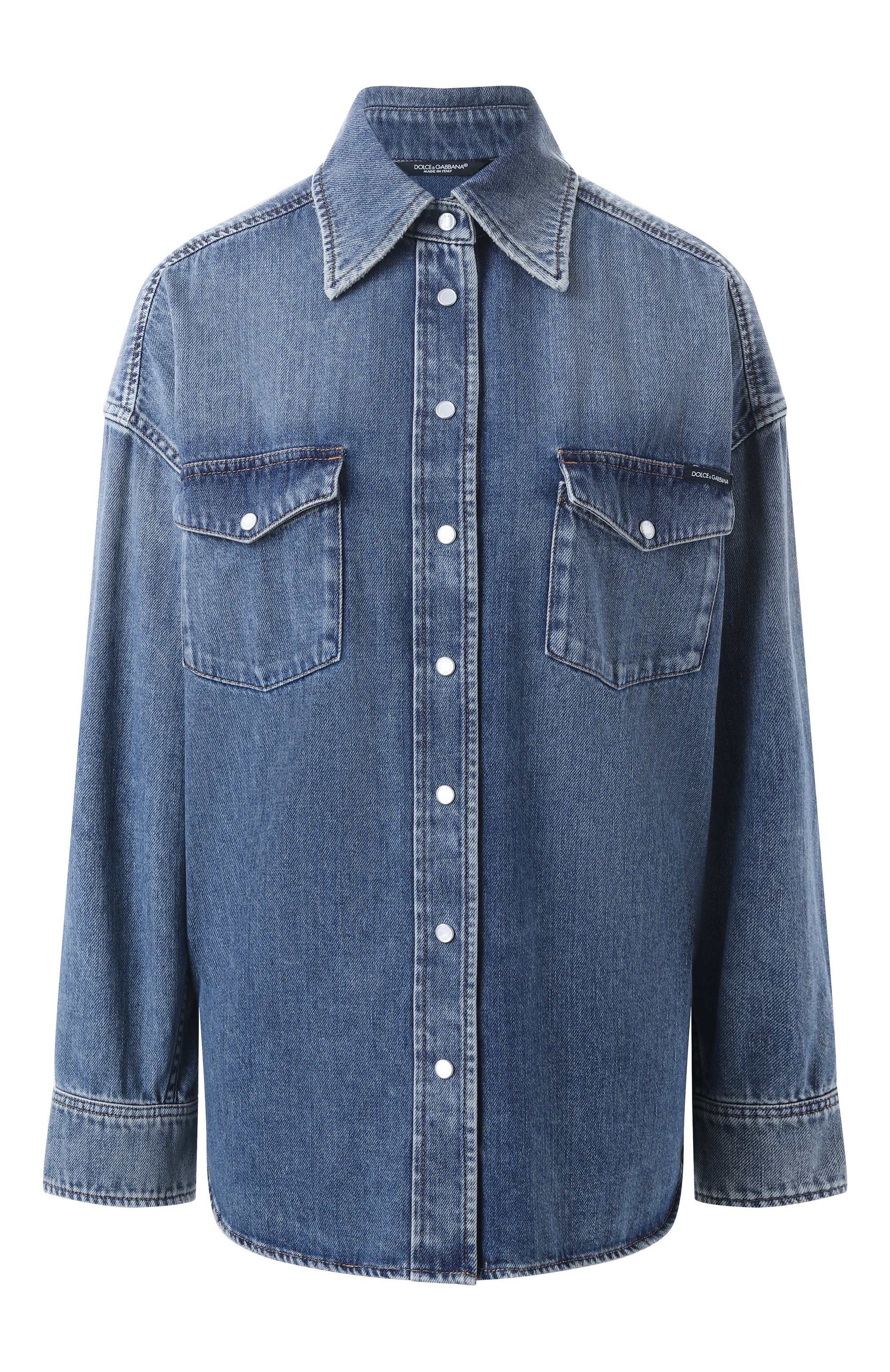 Джинсовая рубашка DOLCE & GABBANA, арт. F5T15D/G8MM1, фото 1