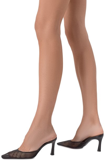 Текстильные мюли juno 75 THE ATTICO, арт. 250WSH00849/PAA082AA, фото 3